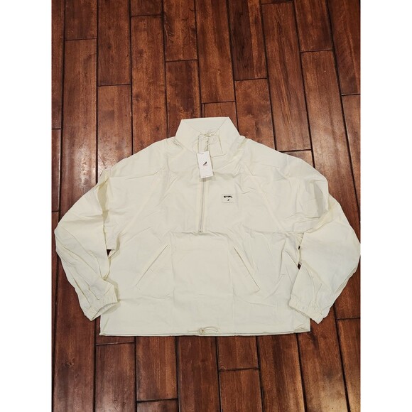 Staple Other - Nwt Staple Ivory Half Zip men’s Windbreaker Jacket